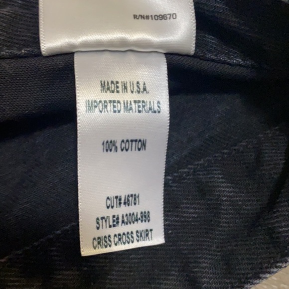 Agolde Criss Cross skirt - Picture 4 of 4